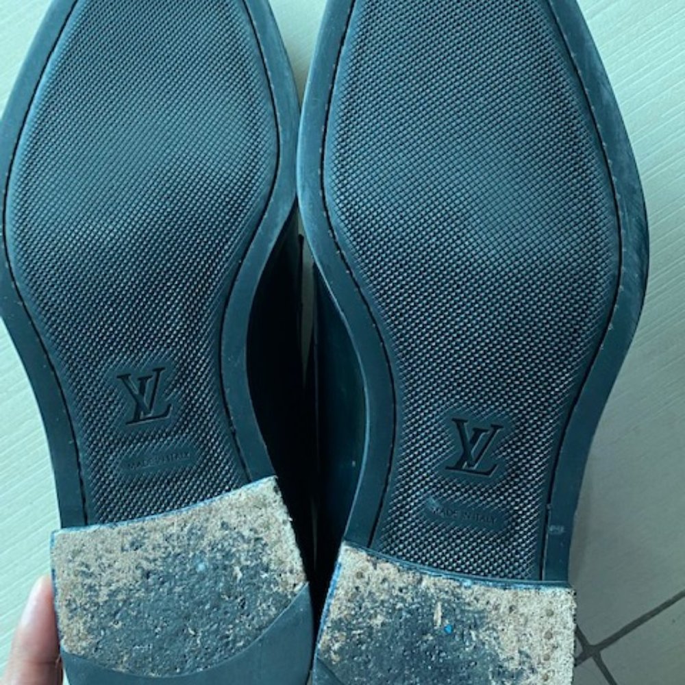 Louis Vuitton Men's double monk strap loafers - Picture 8 of 13